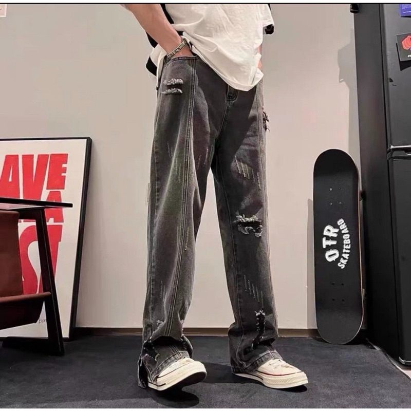 Baggy Jean Zipper V2 Unisex