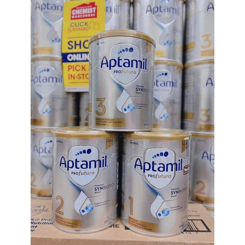 Sữa  tăng trưởng Aptamil Pro Úc lon 900gr giúp bé phát triển toàn diện