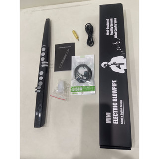 Sáo điện tử Mini S100, 13 hiệu ứng âm thanh, Kết nối Bluetooth, nút bấm cảm ứng - vừa giá trong tầm tay ae