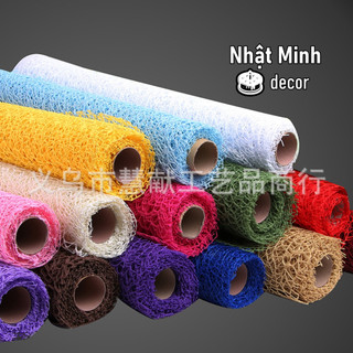 Lưới nhện bó hoa - lưới ô vuông Hàn Quốc - lưới mắt tròn.