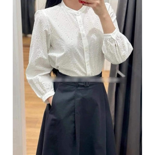[SẴN SHIP NGAY] Áo thêu lỗ Uni Auth chất vải mát