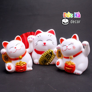 【Bán sỉ】 Mèo Thần Tài Vẫy Tay Mini - Trang Trí Tết