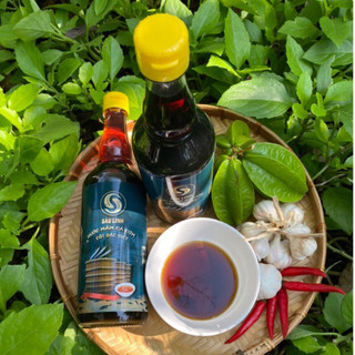Nước mắm cốt cá cơm chai sành 500ml