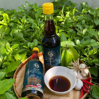 Nước mắm cốt cá cơm chai sành 500ml