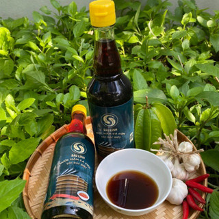 Nước mắm cốt cá cơm chai sành 500ml