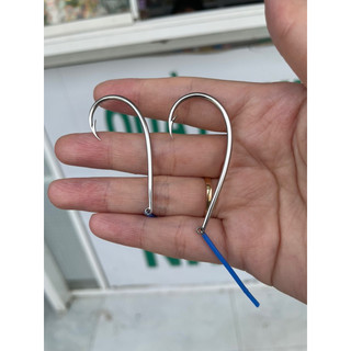 Lưỡi câu cá lóc thép 2li dài 5cm vọng trứng rùa