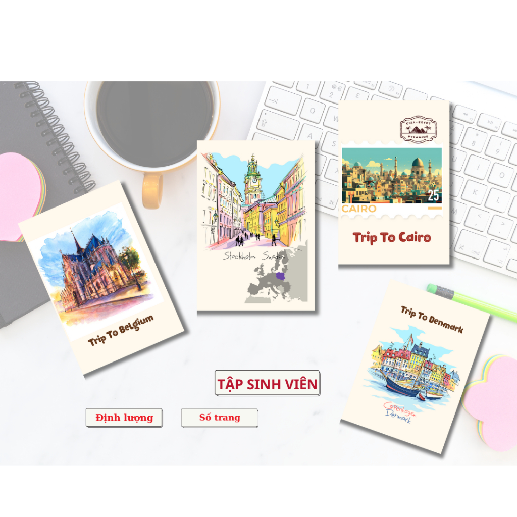 Lốc 10 cuốn Tập sinh viên B5