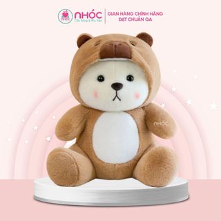 Thú bông Lena Cosplay Capybara lông xù bông cao cấp - NHÓC