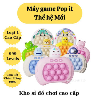 Máy chơi game Pop it thế hệ mới 999lv có nhạc, Đồ chơi Pop it điện tử giải trí, giảm căng thẳng