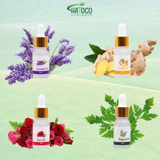 Tinh Dầu Massage Thảo Dược Hatoco 10ml Thư Giãn Giảm Căng Thẳng, Tinh Dầu Thiên Nhiên Nguyên Chất Tạo Hương Thơm Phòng