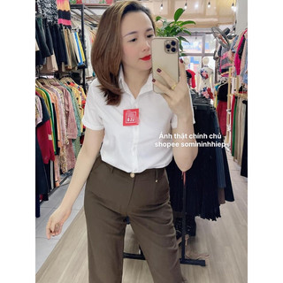 SMNH - Áo Sơ mi Trắng Dài tay, Ngắn tay Cao Cấp Xịn Đẹp Giá Tận Gốc