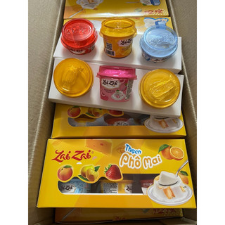 Thạch phô mai zai zai ĐỨC HẠNH - Lốc 6 hũ pudding