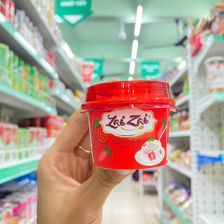 Thạch phô mai zai zai ĐỨC HẠNH - Lốc 6 hũ pudding