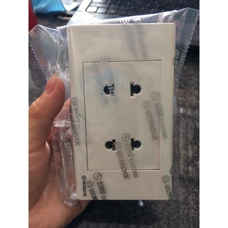 [SINO] Mặt 3,2,1 Ổ Cắm - 2 Chấu  thông dụng cho mọi gia đình tiện lợi, chắc chắn