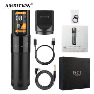 Máy xăm ambition pen tích điện pen không dây fy 018