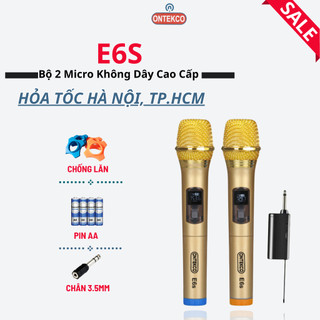 Micro karaoke ONTEKCO E6S công nghệ mới bảo hành 12 tháng - Ontek Sài Gòn