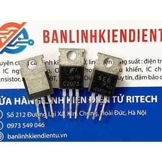 [Combo 10 chiếc] C2073, 2SC2073 Transistor NPN 150V-1.5A TO-220C Tháo Máy
