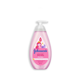 Dầu Gội Óng Mượt Cho Bé Gái Johnson's Baby Active Kids Shiny Drops Shampoo Hồng 500ml
