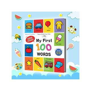 Sách - my first 100 words - thế giới muôn màu - mega