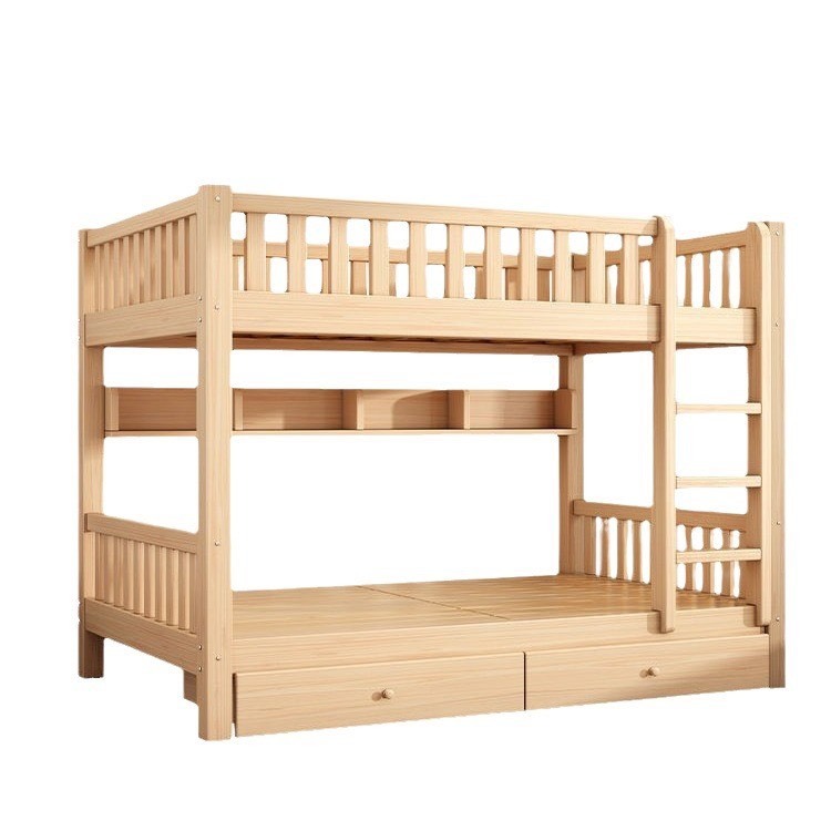 Giường tầng, giường gỗ thông không mối mọt KT 90 x 190 x 160 . | BigBuy360 - bigbuy360.vn