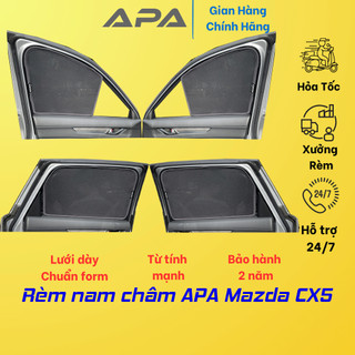 Rèm che nắng ô tô chống uv apa mazda cx5 - rèm che nắng nam châm - việt nam sản xuất