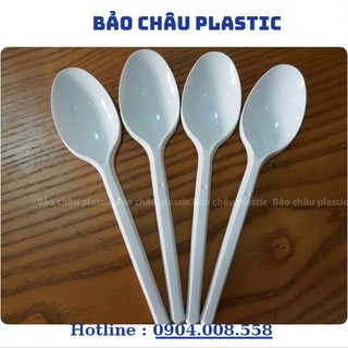 Thìa, dĩa nhựa dùng 1 lần gói 100 chiếc