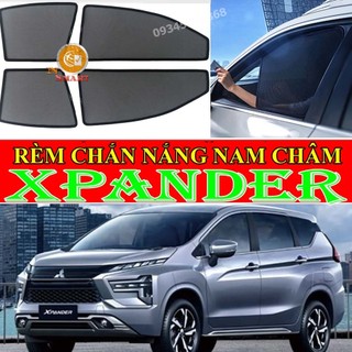 Rèm che nắng xpander 2018 2019 2020 2021 2022 2023 2024 bộ 4 tấm chắn nắng chuẩn form xe, nam châm hút mạnh