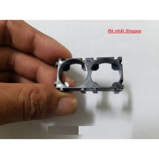 Rẻ nhất shopee. đế gắn cell pin 18650 2p, 1p