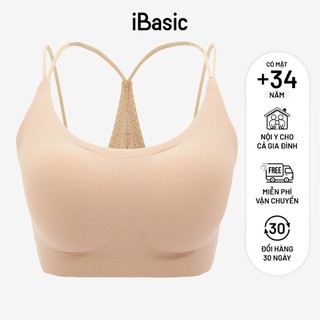 Áo bralette không gọng mút mỏng iBasic BRAW153