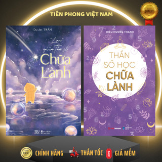 Sách - combo 2 cuốn “lạc” giữa tần số chữa lành + thần số học chữa lành - time books