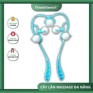 Cây lăn massage đa năng mát xa toàn thân, dụng cụ massage vùng cổ vai gáy - eo - bắp chân giúp giảm đau nhức thư giãn