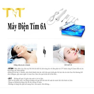 MÁY ĐIỆN TÍM SÁT KHUẨN CẦM TAY 6A ( BẢO HÀNH 6 THÁNG )