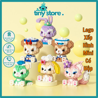 Bộ đồ chơi lego mini cho bé chất liệu nhựa cao cấp với nhiều hình thù dễ thương cho bé thỏa sức sáng tạo