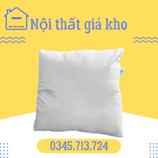 Gối tựa lưng sofa vải bố kích thước 40x40cm
