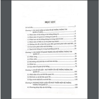 Sách Hệ thống thông tin quản lý