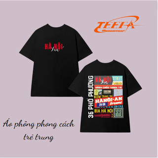 Áo thun nam nữ, áo phông unisex Hà Nội Xịn chất cotton