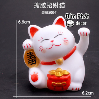 Mèo thần tài trang trí tết