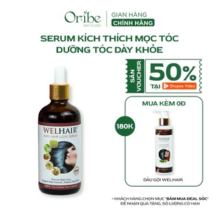 Serum kích thích mọc tóc ngăn rụng tóc phục hồi tóc hư tổn Oribe 100ml