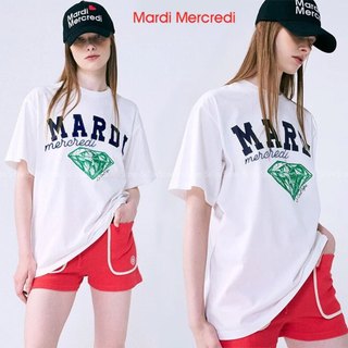 Áo thun Mardi Mercredi form oversize Unisex thời trang Hàn Quốc trẻ trung phù hợp cả nam và nữ
