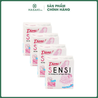 Băng Vệ Sinh Diana Sensi Siêu Mỏng Cánh (Gói 8 Miếng) Hasaki Sản Phẩm Chính Hãng