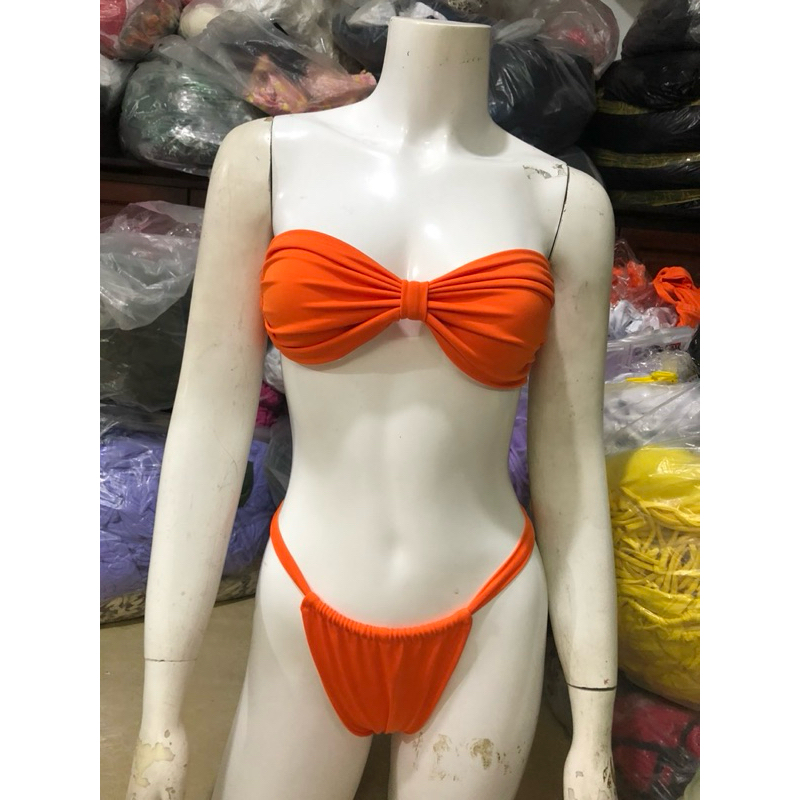 Bikini áo tắm 2 mảnh bản ngang quần luồn lọt  ( sẵn hàng - hỏa tốc HCM ) | BigBuy360 - bigbuy360.vn
