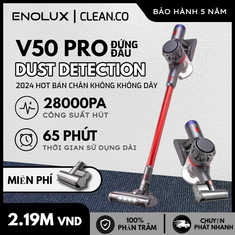 Máy hút bụi không dây được bảo hành 5 năm Máy hút bụi không dây công suất cao cho văn phòng tại nhà