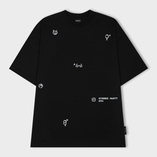 Áo thun local brand unisex 8yo summer party tee # 4 màu