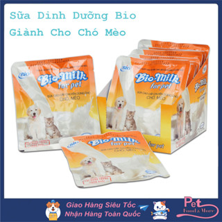 Bio Milk 100gr Sữa Bột Cho Chó Mèo - Thay Thế Sữa Mẹ, Tăng Đề Kháng, Cho Chó Mèo Con