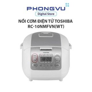 Nồi cơm điện tử Toshiba RC-10NMFVN(WT) - Bảo hành 12 tháng