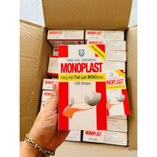 Combo 2 hộp , Băng cá nhân monoplast không thắm nước