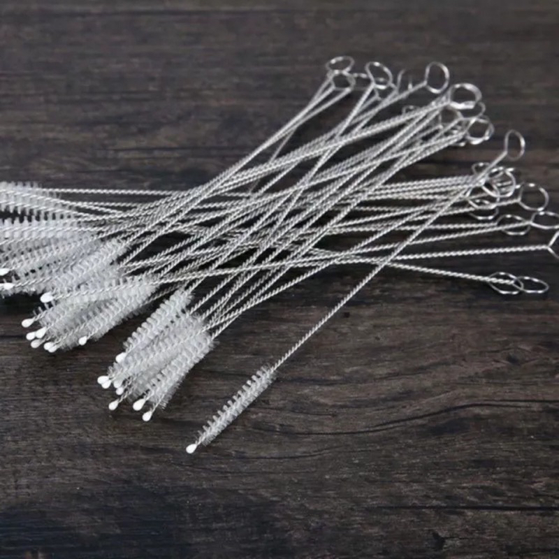 [combo 5 cái ]Cọ ống hút inox không gỉ, giá sỉ, dụng cụ vệ sinh ống hút,khosiviethieeu