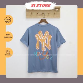 Tee thun new era ny biển phồng