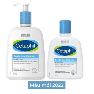 Sữa rửa mặt Cetaphil Gentle Skin Cleanserl chai 125ml - 500ml Anvishop