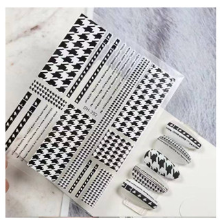 sticker nail trang trí móng mã mới